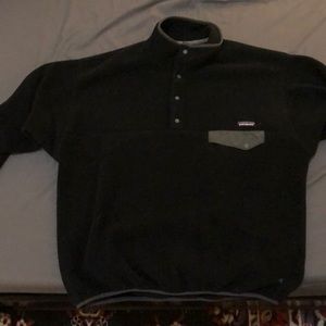 Patagonia Synchilla Half button up fleece jacket